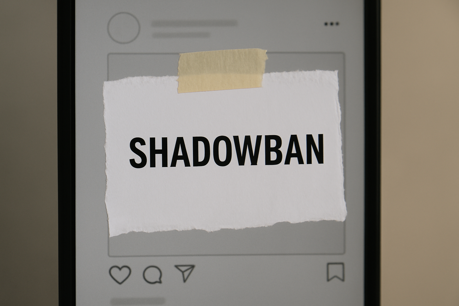  “Gölge Yasak” (Shadowban) Nedir? Hesabınızın Görünürlüğünü Korumak İçin İpuçları