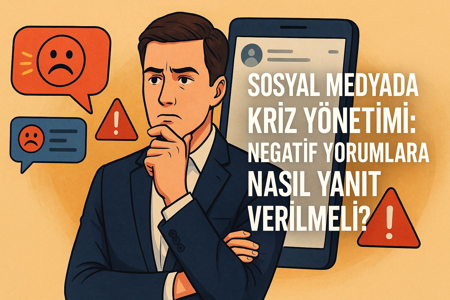 Sosyal Medyada Kriz Yönetimi: Negatif Yorumlara Nasıl Yanıt Verilmeli?