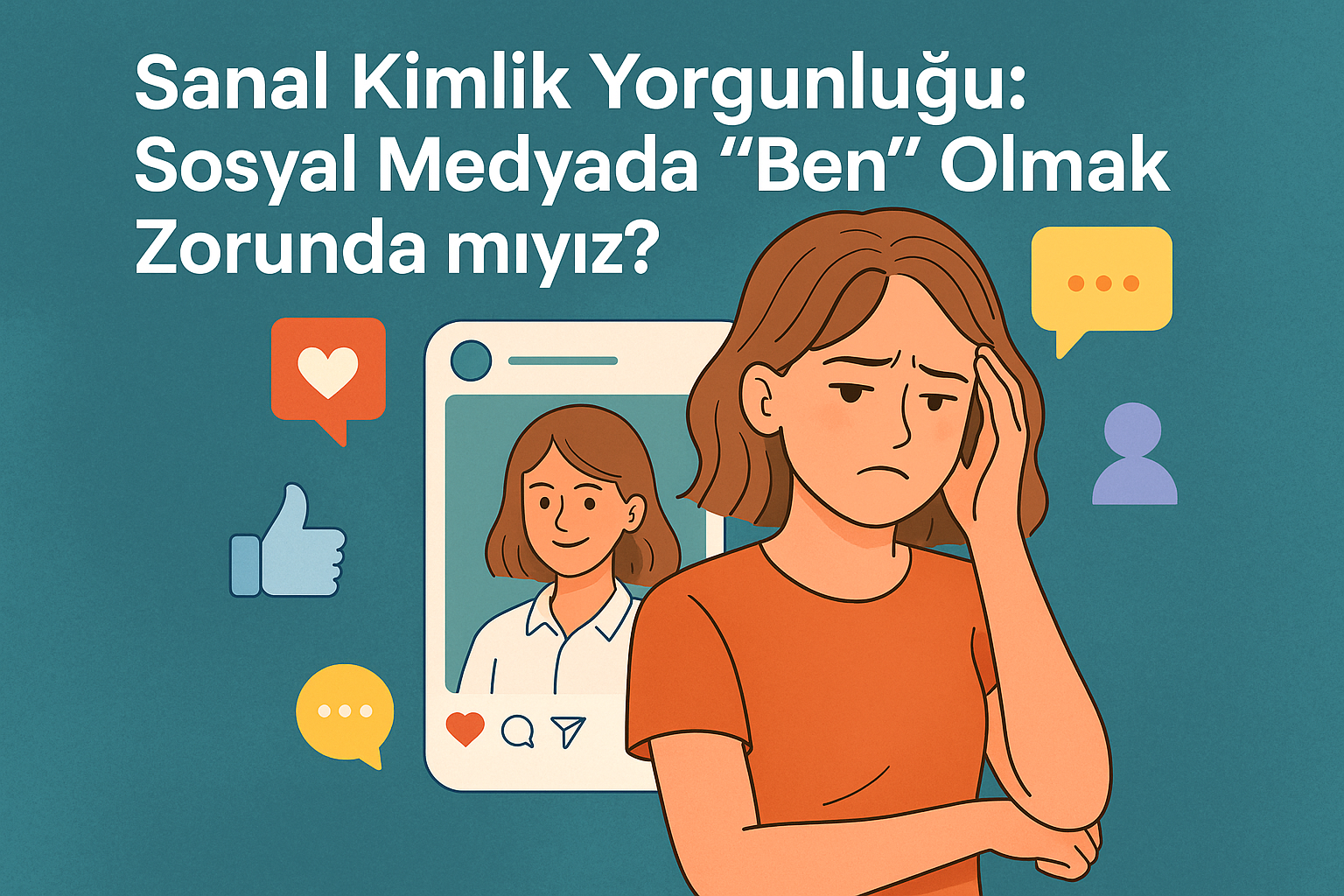 Sanal Kimlik Yorgunluğu: Sosyal Medyada “Ben” Olmak Zorunda Mıyız?