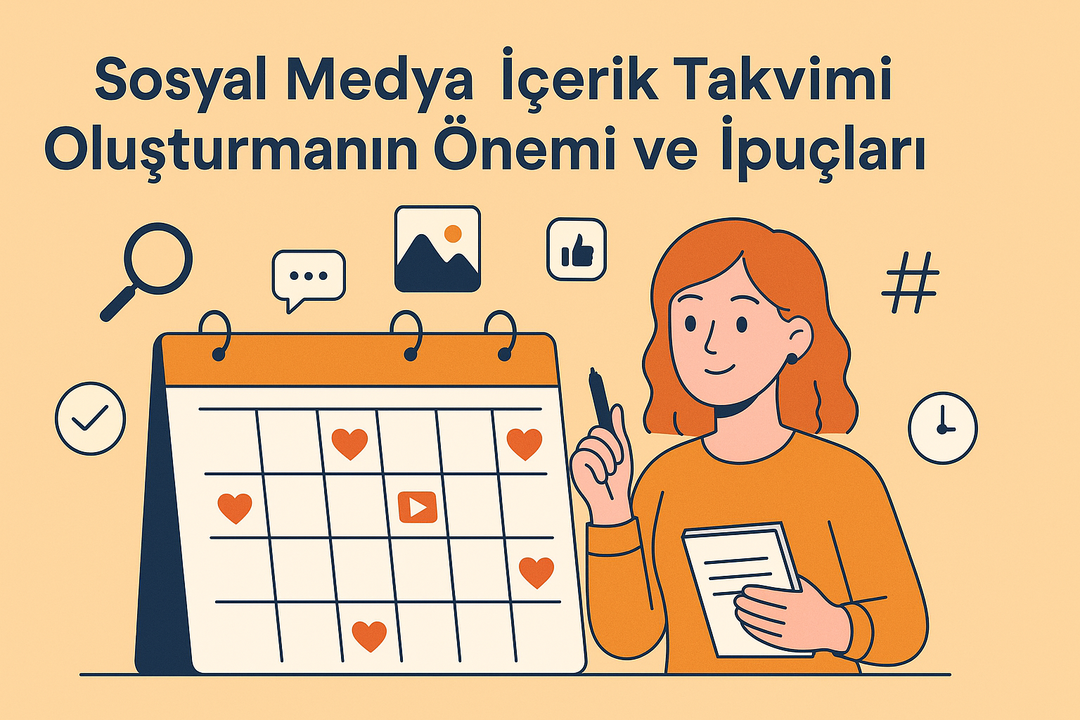Sosyal Medya İçerik Takvimi Oluşturmanın Önemi ve İpuçları