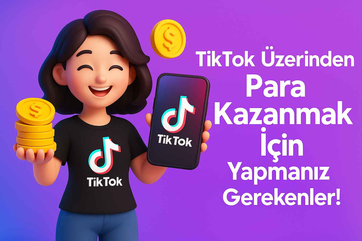 Tiktok Üzerinden Para Kazanmak İçin Yapmanız Gerekenler!